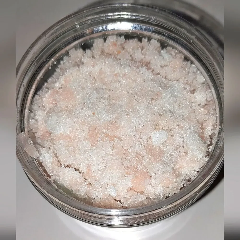 Hand crafted limited edition cotton candy emulsified sugar scrub 6 oz